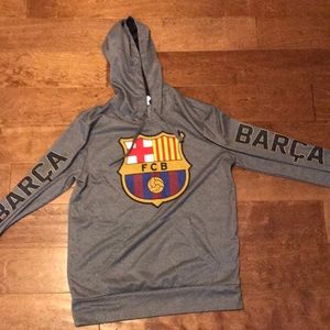 Mens fc barcelona hoodie
